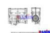 AKS DASIS 0008305061 Heat Exchanger, interior heating